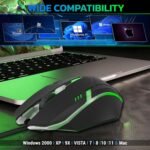 Ant GM46 Wired Optical Gaming Mouse Black – 2400 DPI RGB USB Gaming Mouse for PC & Laptop - Image 5