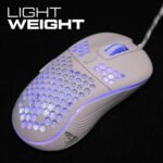 TAG Gamerz Fusion RGB Gaming Mouse White – 4800 DPI, 6 Buttons - Image 6