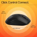 HP M120 Wireless Mouse 1600 DPI with 6 Buttons – Black - Image 7