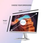 HP M22f 21.5-Inch FHD IPS Monitor - Eye Safe, 75Hz, AMD FreeSync, Silver - Image 3