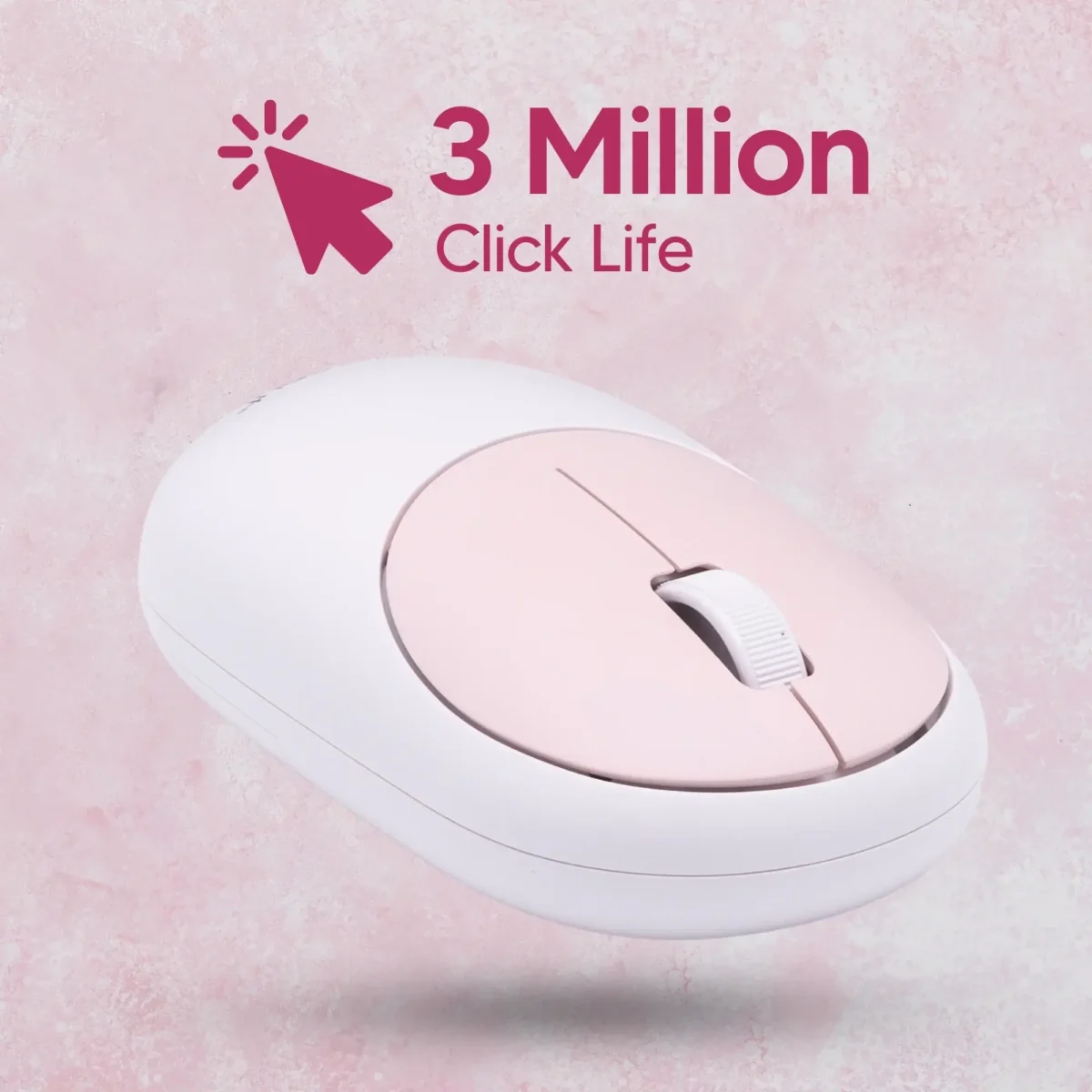 Coconut KUDOS WM31 Bluetooth Wireless Mouse, 1200 DPI, Power-Saving, 2 Million Clicks, 5 LED Colors, 3-Year Warranty - Image 6