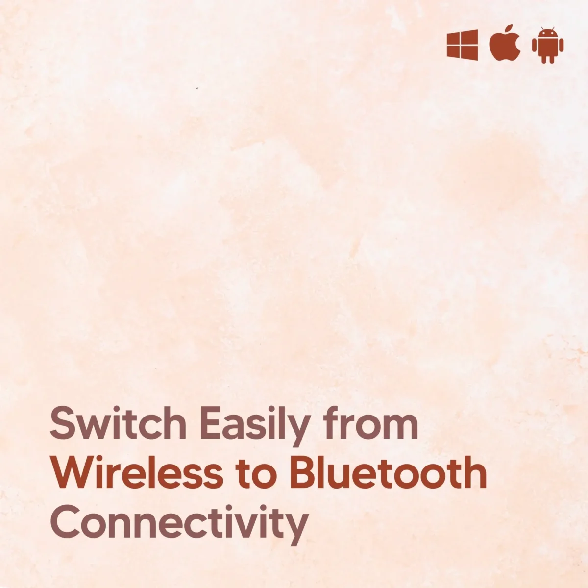 Coconut KUDOS WM31 Bluetooth Wireless Mouse, 1200 DPI, Power-Saving, 2 Million Clicks, 5 LED Colors, 3-Year Warranty - Image 8