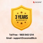 Coconut KUDOS WM31 Bluetooth Wireless Mouse, 1200 DPI, Power-Saving, 2 Million Clicks, 5 LED Colors, 3-Year Warranty - Image 9