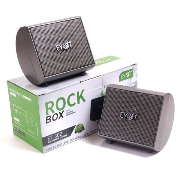 Eyot ET-302 Multimedia Speaker - USB Powered, Aux Connectivity, Volume Control
