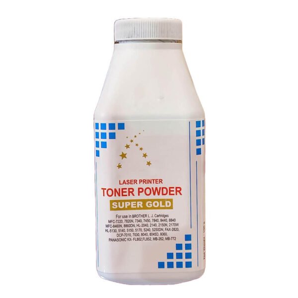Super Gold Toner Powder - Compatible with All Brother Printers