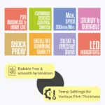 Zebronics A3L Thermal Laminator with Anti-Jam System, Hot/Cold Control Switch, LED Indicators - Compatible up to A3 Size - Image 6