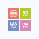 Zebronics H110M2 Motherboard - LGA 1151, M2 Slot - Image 8