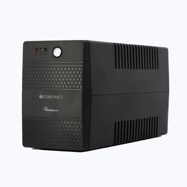 Zebronics Zeb-U735 600VA UPS - Desktop/PC, Automatic Voltage Regulation, Black