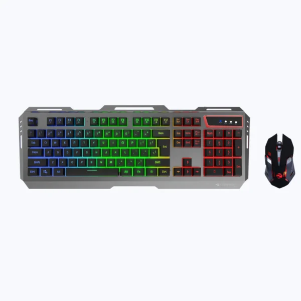Zebronics Zeb-Transformer Gaming Keyboard and Mouse Combo - Gray