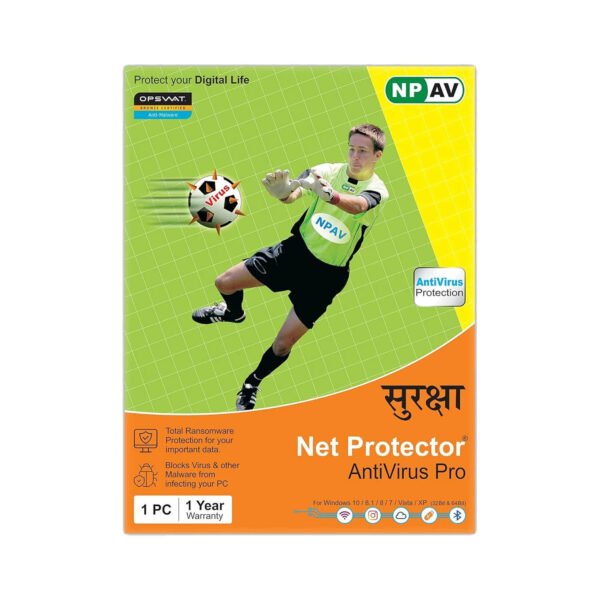 NPAV Antivirus Pro - 1 User, 1 Year (Latest Version) Email Delivery