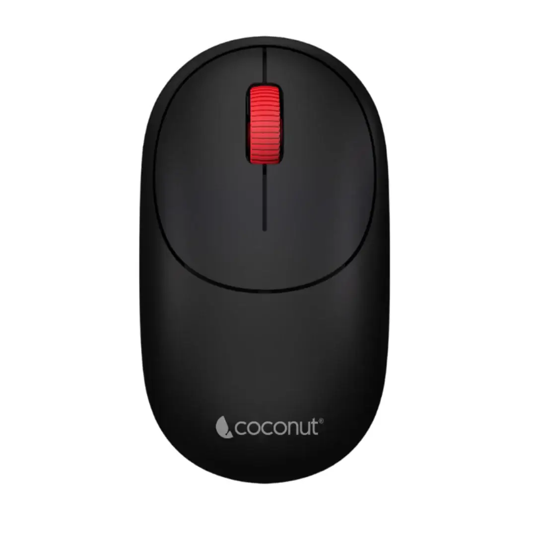 front_silver_2.webp Coconut KUDOS WM31 Bluetooth Wireless Mouse, 1200 DPI, Power-Saving, 2 Million Clicks, 5 LED Colors, 3-Year Warranty - Image 1