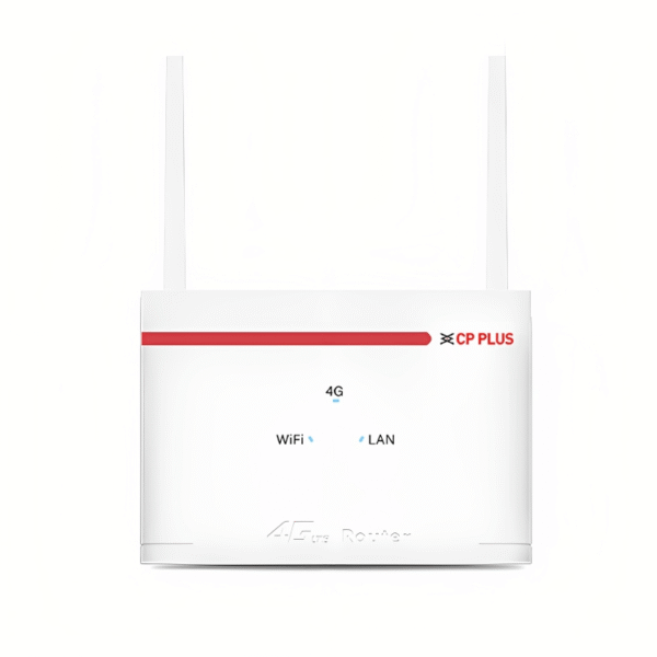 CP PLUS 4G LTE WiFi Router with LAN & Double Antenna