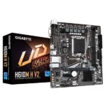 Gigabyte H610M H V2 Motherboard, Supports 14th/13th/12th Gen Intel, DDR5, PCIe 4.0, M.2, Smart Fan 6