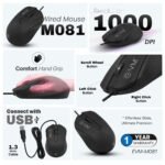 EVM M081 Wired Mouse - Image 2