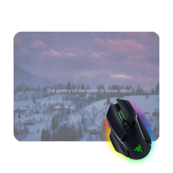 Zebronics Model 4 Mouse Pad - Micro-Textured Fabric Surface