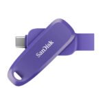 SanDisk Mobile Pen Drive - 64GB (Purple Opulence) Dual Drive Go USB Type-C