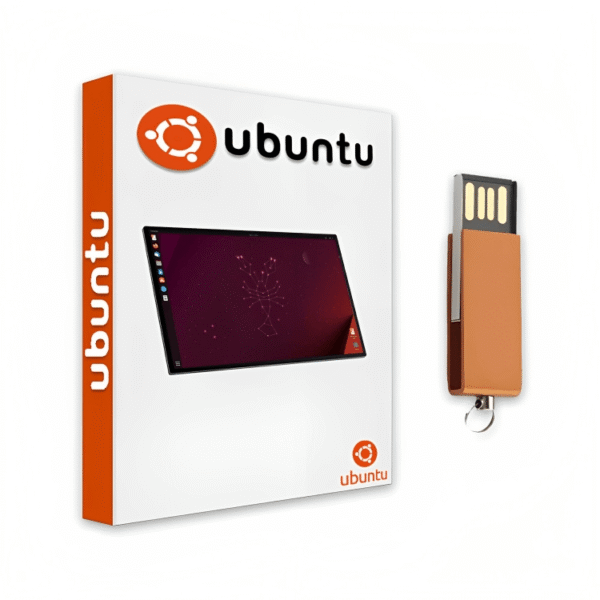 Ubuntu Latest Version Bootable Pendrive - Lifetime Use for Desktops and Laptops (32-bit & 64-bit)